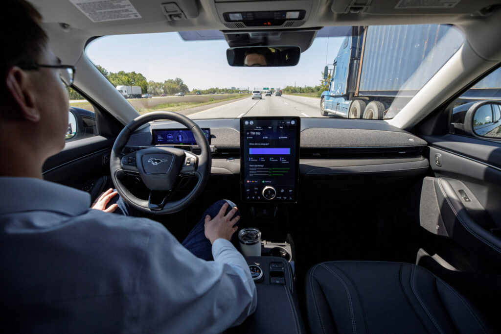 zelfrijdende auto boete